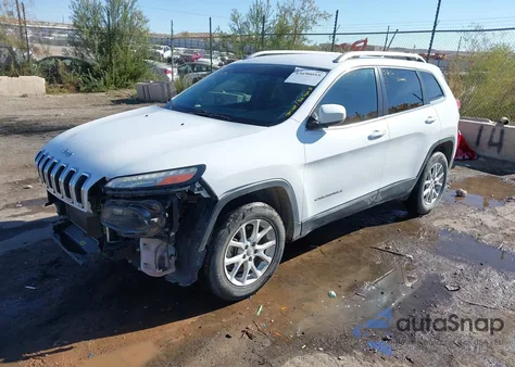 2018 Jeep Cherokee Latitude Plus 4X4 из США, поврежденный, VIN 1C4PJMLX1JD508810